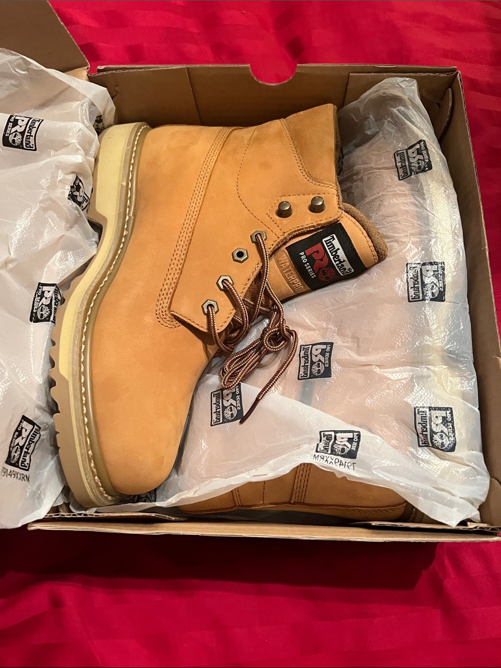 Timberland Wheat Tan Men’s Work Boots